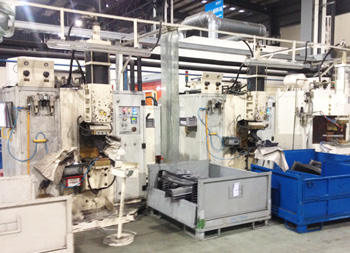 安嘉电容储能式凸焊机本特勒现场 安嘉电容储能式凸焊机本特勒现场