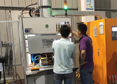 VC均温板水口半自动点焊机项目介绍 VC均温板水口半自动点焊机项目介绍