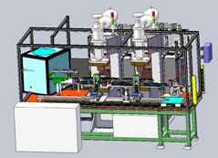汽车座椅滑轨支架自动热铆焊接线定制项目介绍 汽车座椅滑轨支架自动热铆焊接线定制项目介绍