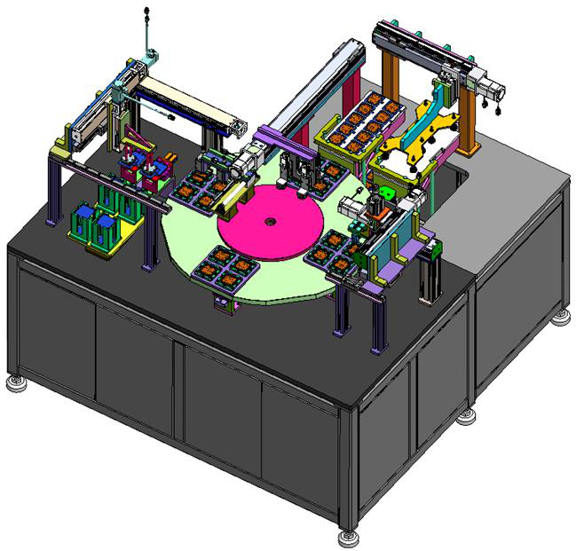 VC均温板铜网点焊机,均温板铜网自动点焊机，转盘式多工位均温板铜网自动点焊机