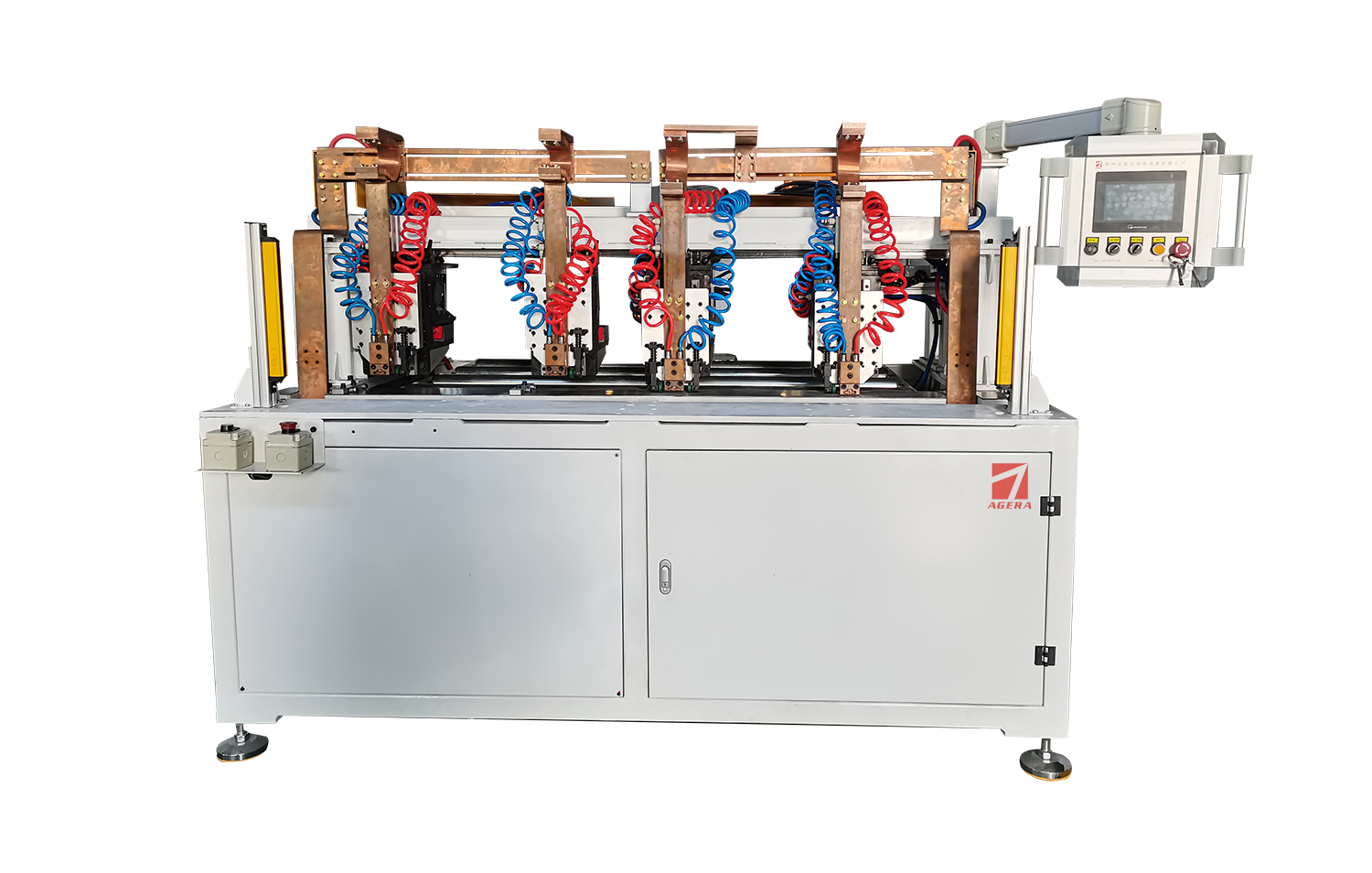 门板铰链四头焊接专机项目介绍 门板铰链四头焊接专机项目介绍