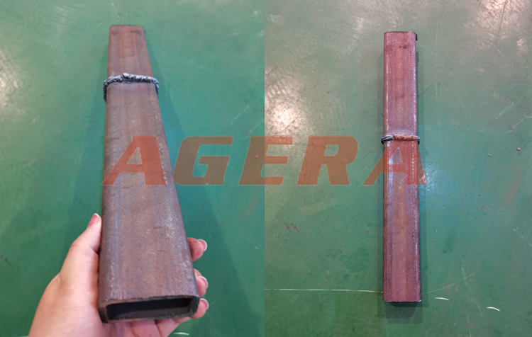 方管对焊样件 方管对焊样件