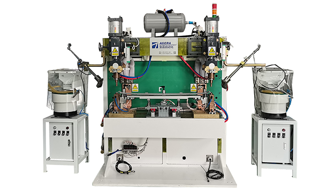 碳钢螺母双头自动凸焊机 碳钢螺母双头自动凸焊机