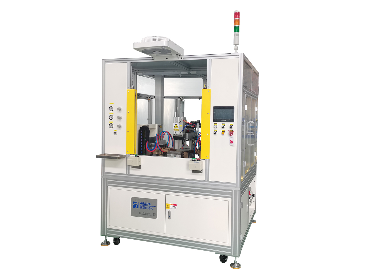 LP-EGR冷却器外壳自动点焊机项目介绍 LP-EGR冷却器外壳自动点焊机项目介绍