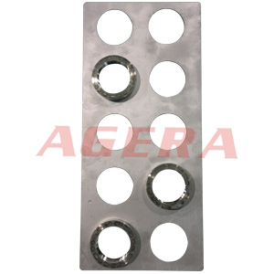 M50不锈钢防爆柜螺母环凸焊样品