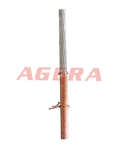 Φ12铜铝绞线对焊样品